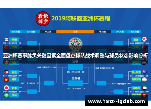 亚洲杯赛事胜负关键因素全面盘点球队战术调整与球员状态影响分析